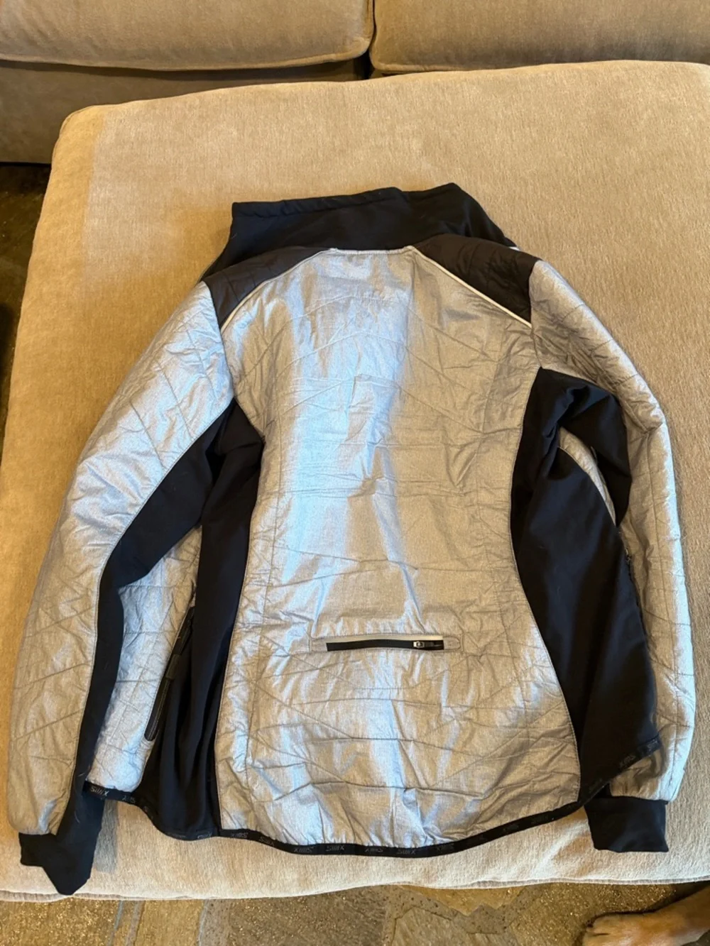 Swix Women's Silver Quilted Performance Puffer Jacket - Picture 4 of 4